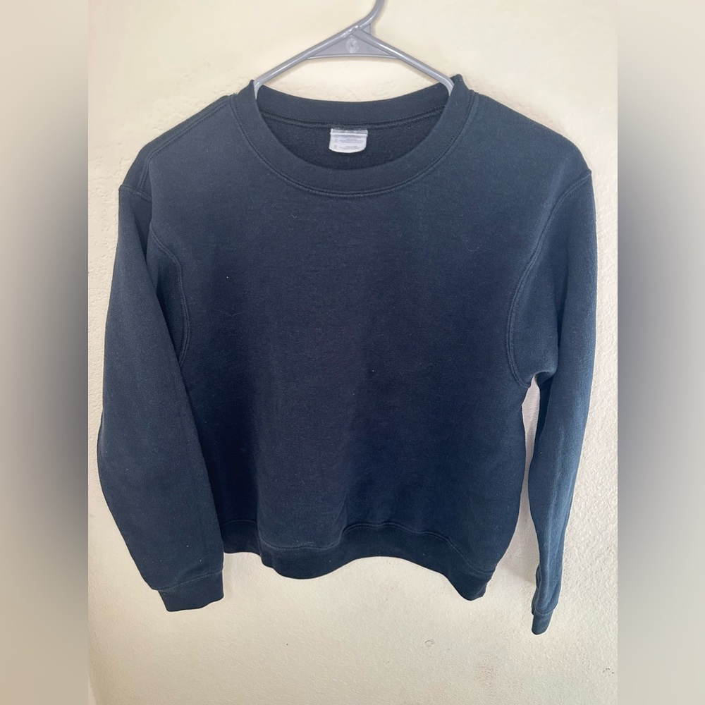 Plain Black Sweater.